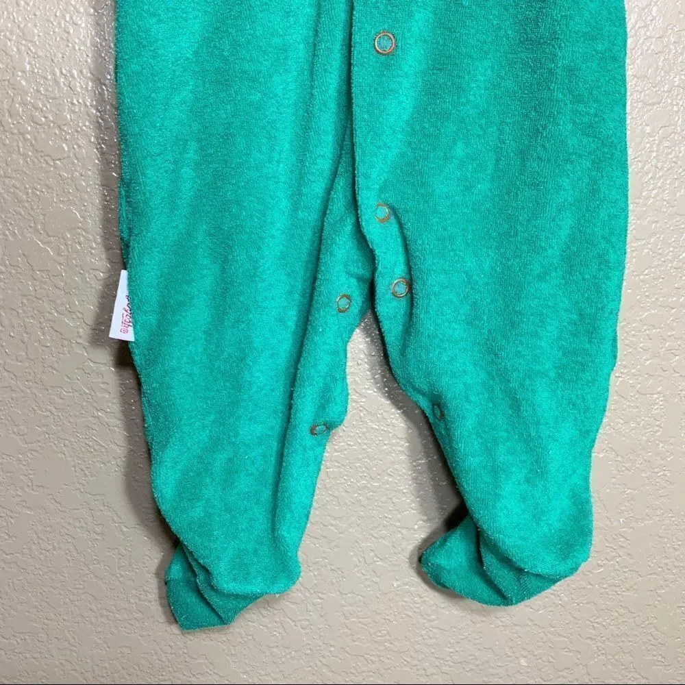 Vintage Oshkosh baby B’Gosh Christmas footies‎